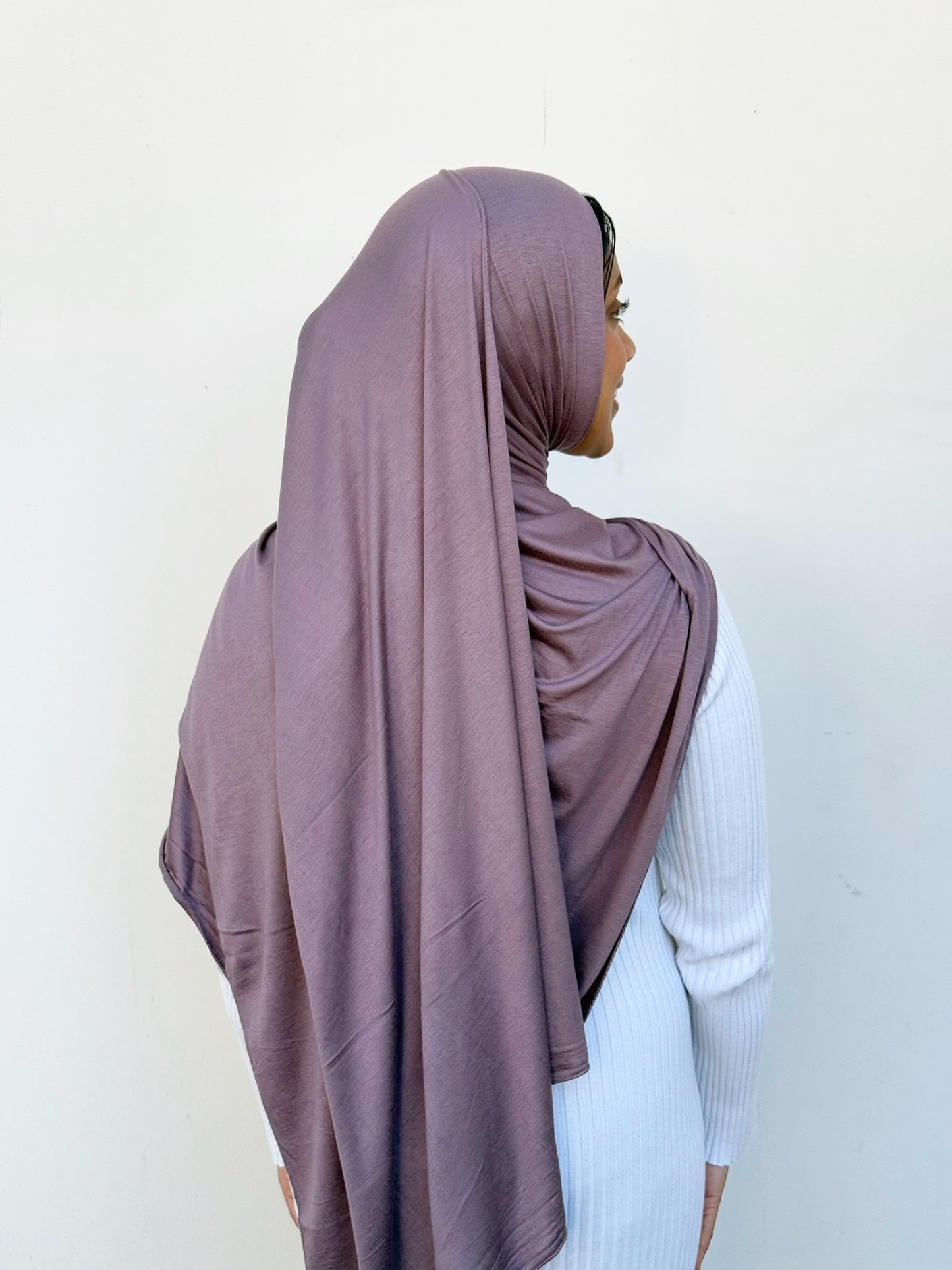 Luxury Jersey Hijab - Soft Lilac